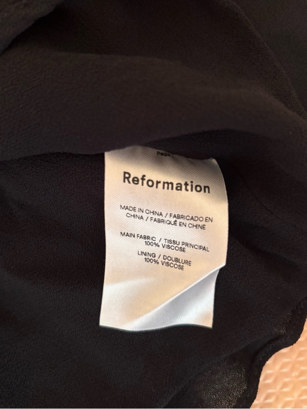 Reformation Christine Dress Black
Mini Ruffle Tie Sweetheart Size 8 - Picture 7 of 9
